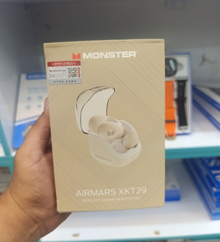 هندزفری بلوتوثی کلیپسی مدل XKT29 مانستر (MONSTER) مناسب ورزش